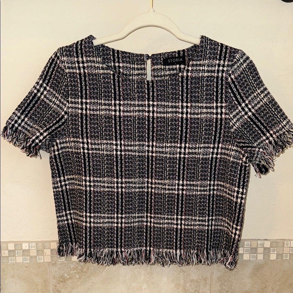 Storia Boxy Crop Blouse